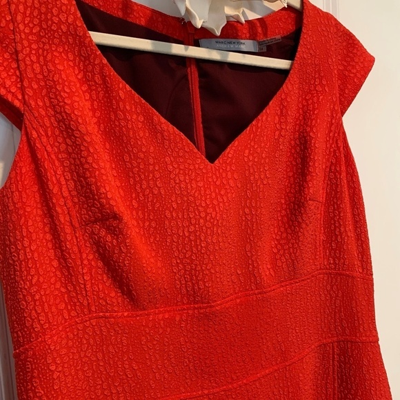 Marc New York Andrew Marc Tone on Tone Animal Print Shift Dress Women's Size 14 - Picture 3 of 8